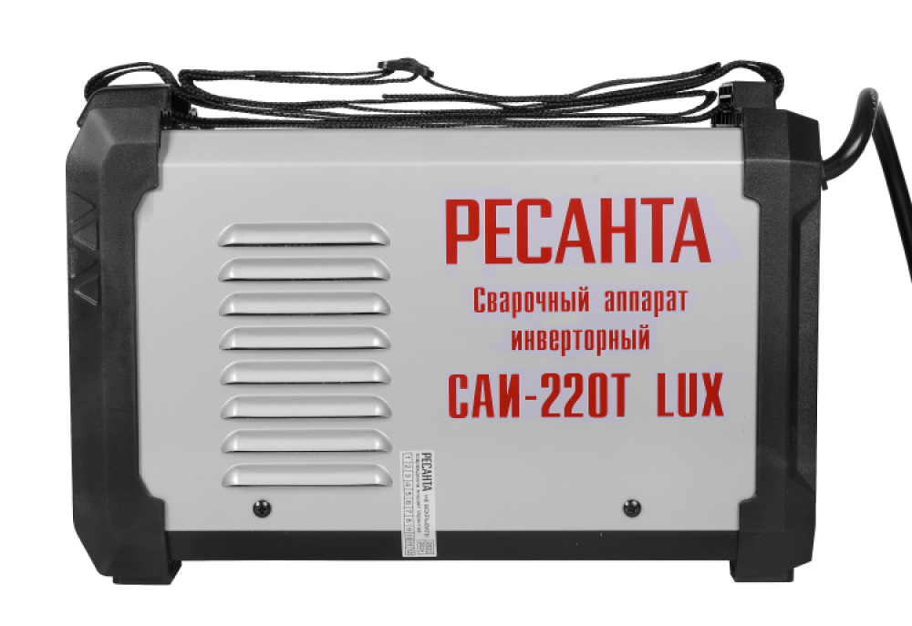 Сварочный аппарат инверторный САИ-220Т LUX Ресанта МОТОУДАЧА. Магазин мототехники и садового инвентаря с доставкой по всей России