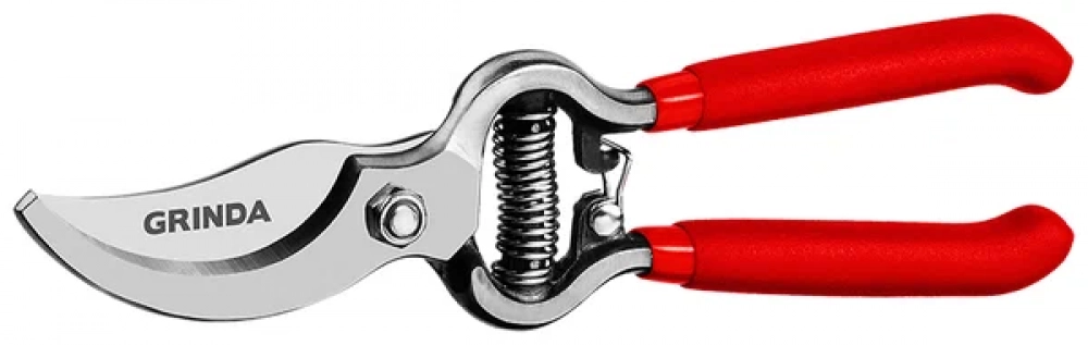 G-3 Секатор цельнокованый, плоскостной, 200мм, GRINDA МОТОУДАЧА. Магазин мототехники и садового инвентаря в Калуге