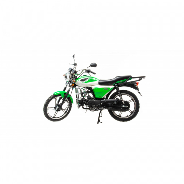 Мотоцикл Motoland Альфа RX 125 (2021 г.) зеленый Удача. Магазин садового инвентаря и техники в Калуге