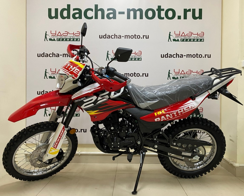 Мотоцикл Racer RC250GY-C2 Panther (красный) (Россия) Удача. Магазин садового инвентаря и техники в Калуге