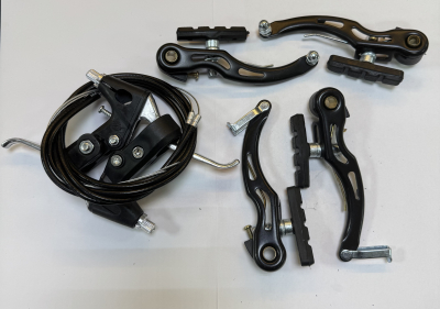 Тормоза V-BRAKE метал.с выж. ручками Вело МОТОУДАЧА. Магазин мототехники и садового инвентаря в Калуге