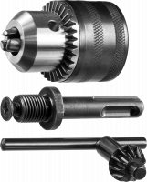 Набор ЗУБР "Мастер": Патрон ключевой 13 мм, "SDS+" адаптер, ключ для патрона, посадочная резьба 1/2", Д 2,0-13мм Удача. Магазин садового инвентаря и техники в Калуге