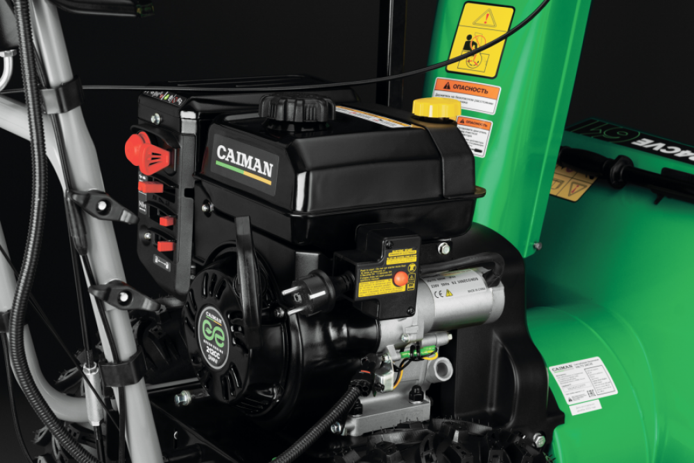 Снегоуборщик бензиновый Caiman Valto 24CVE 7л.с МОТОУДАЧА. Магазин мототехники и садового инвентаря с доставкой по всей России