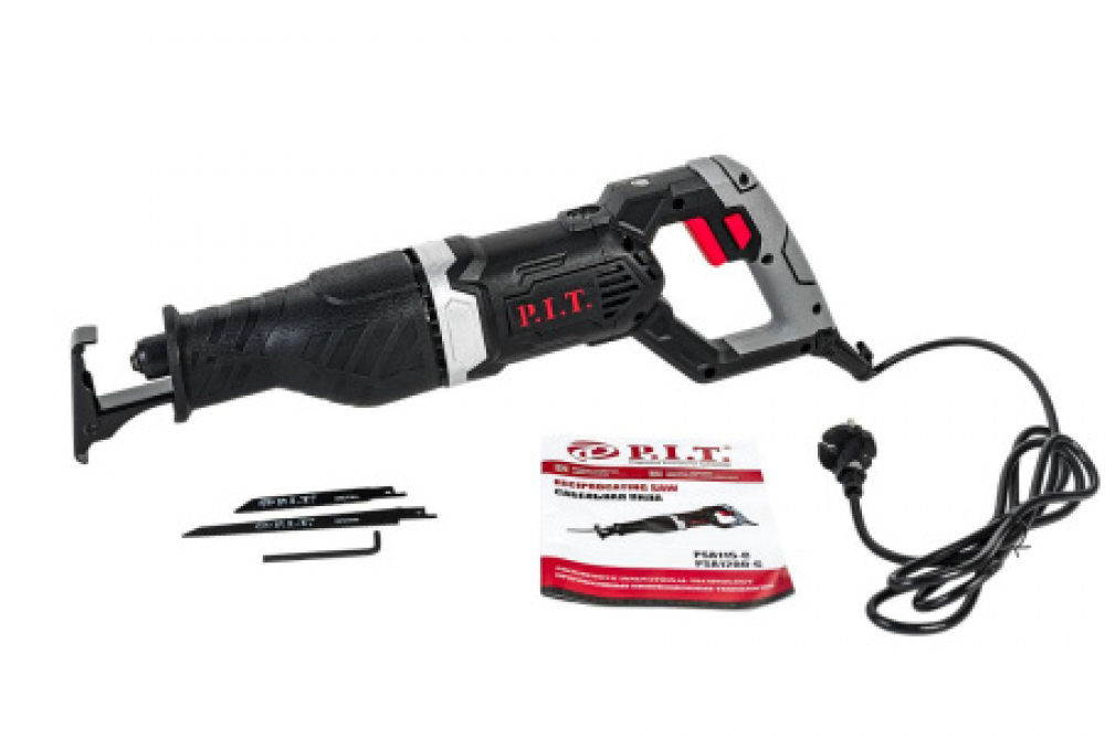 Пила сабельная PSA115-C МАСТЕР (980Вт, съем-е креп-е,эл-я рег-ка скор-ти, пилка по дереву, метал) МОТОУДАЧА. Магазин мототехники и садового инвентаря с доставкой по всей России