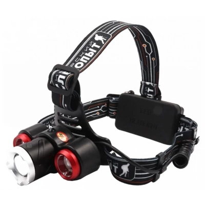 Фонарь налобный "СИБИРСКИЙ СЛЕДОПЫТ-Смит", 3L, zoom, аккум, 220B+12B/60/ МОТОУДАЧА. Магазин мототехники и садового инвентаря с доставкой по всей России