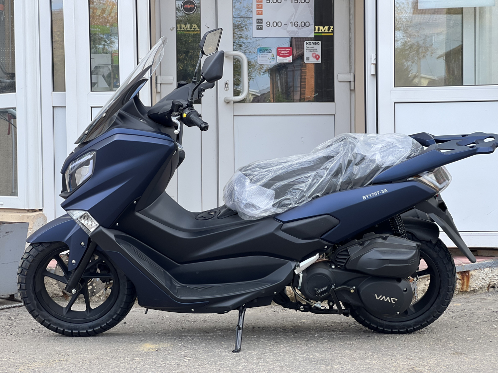 Скутер VMC (VENTO) MAX (200сс) (MATT BLUE/MATT BLACK)(Сине-Чёрный) МОТОУДАЧА. Магазин мототехники и садового инвентаря в Калуге