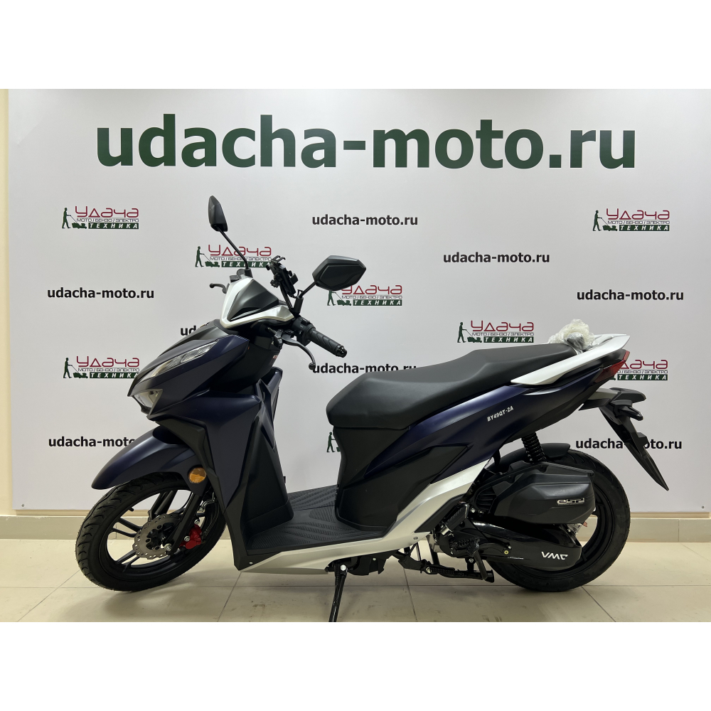 Скутер VMC (VENTO) INFERNO (150cc) БЕЗ ЭПТС (MATT BLUE/MATT SILVER/MATT BLACK) Удача. Магазин садового инвентаря и техники в Калуге