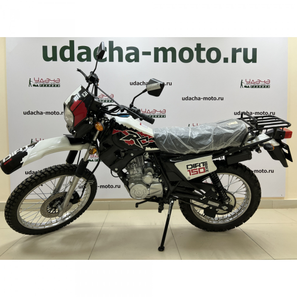 Мотоцикл Racer RC150-23X Enduro L150 (белый) (Россия) Удача. Магазин садового инвентаря и техники в Калуге