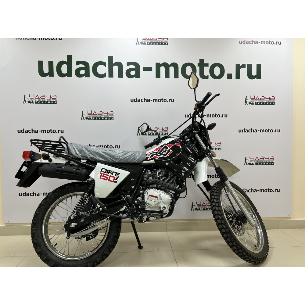 Мотоцикл Racer RC150-23X Enduro L150 (белый) (Россия) Удача. Магазин садового инвентаря и техники в Калуге
