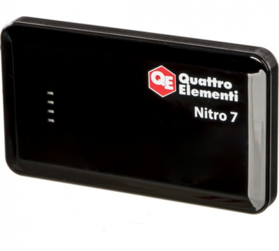 Пусковое устройство QUATTRO ELEMENTI Nitro  7  (12В, 7500 мАч, 400А,  USB, LCD -  фонарь) Удача. Магазин садового инвентаря и техники в Калуге
