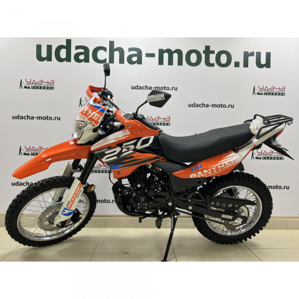 Мотоцикл Racer RC250GY-C2 Panther (оранжевый) (Россия) Удача. Магазин садового инвентаря и техники в Калуге
