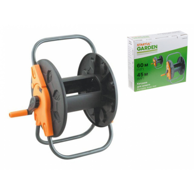 Катушка для шланга 1/2"/60м STARTUL GARDEN (ST6015-02) МОТОУДАЧА. Магазин мототехники и садового инвентаря с доставкой по всей России