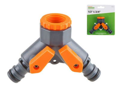 Тройник-распределитель 1/2" и 3/4" STARTUL GARDEN (ST6010-20) МОТОУДАЧА. Магазин мототехники и садового инвентаря с доставкой по всей России