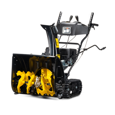 Снегоотбрасыватель  CHAMPION STT761E (7,0лс61см6F/2Rгусеницы 3л 90кг эл.стартер, фара, обогрев рук) МОТОУДАЧА. Магазин мототехники и садового инвентаря с доставкой по всей России