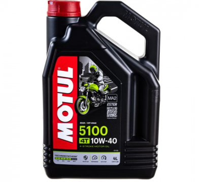 MOTUL 5100 4T (MA2) 10w40 4л (масло моторное для мотоц) МОТОУДАЧА. Магазин мототехники и садового инвентаря с доставкой по всей России