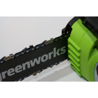 Цепная пила аккумуляторная GreenWorks G24CS25K2, 24V, 25см, c АКБ 2Ач и ЗУ Удача. Магазин садового инвентаря и техники в Калуге