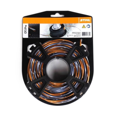 струна триммерная Carbon 2.7 мм х 27 м STIHL 00009304301 МОТОУДАЧА. Магазин мототехники и садового инвентаря с доставкой по всей России