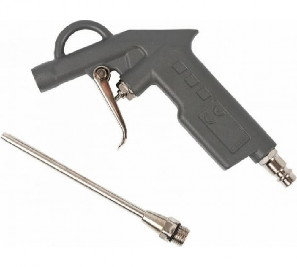 Пистолет обдувочный QUATTRO ELEMENTI длинный носик, разъем EURO, профи МОТОУДАЧА. Магазин мототехники и садового инвентаря с доставкой по всей России
