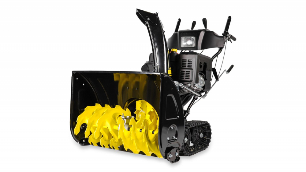 Снегоотбрасыватель CHAMPION STT1171E (12лс70см6F/2Rгусениц5,5л123,5кг эл.старт,фара,обогрев,зимн.дв) МОТОУДАЧА. Магазин мототехники и садового инвентаря с доставкой по всей России