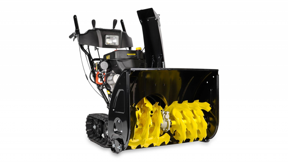 Снегоотбрасыватель CHAMPION STT1171E (12лс70см6F/2Rгусениц5,5л123,5кг эл.старт,фара,обогрев,зимн.дв) МОТОУДАЧА. Магазин мототехники и садового инвентаря с доставкой по всей России