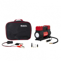 Компрессор автомобильный QUATTRO ELEMENTI Smart 65 (12 Вольт, 200 Вт, 10 бар, 65 л/мин, фонарь, сумка) МОТОУДАЧА. Магазин мототехники и садового инвентаря в Калуге