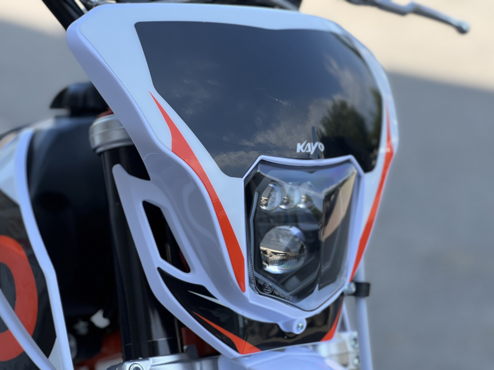 Питбайк KAYO BASIC K125EM 17/14 KRZ (механ. сцепл., эл. стартер ) МОТОУДАЧА. Магазин мототехники и садового инвентаря в Калуге