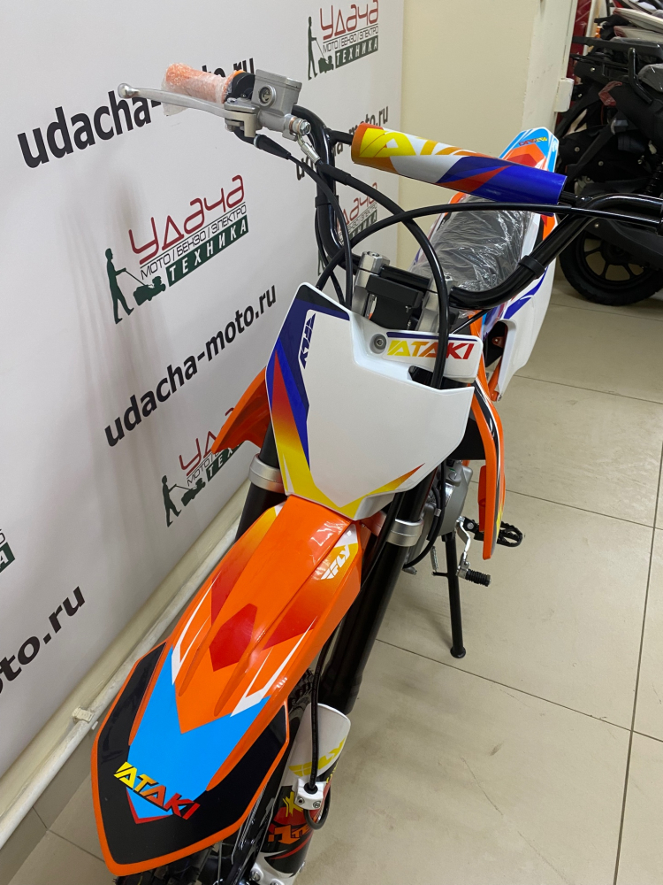 Питбайк ATAKI PRIME 125 (механ. сцепл., эл. стартер 2023 г.) МОТОУДАЧА. Магазин мототехники и садового инвентаря с доставкой по всей России