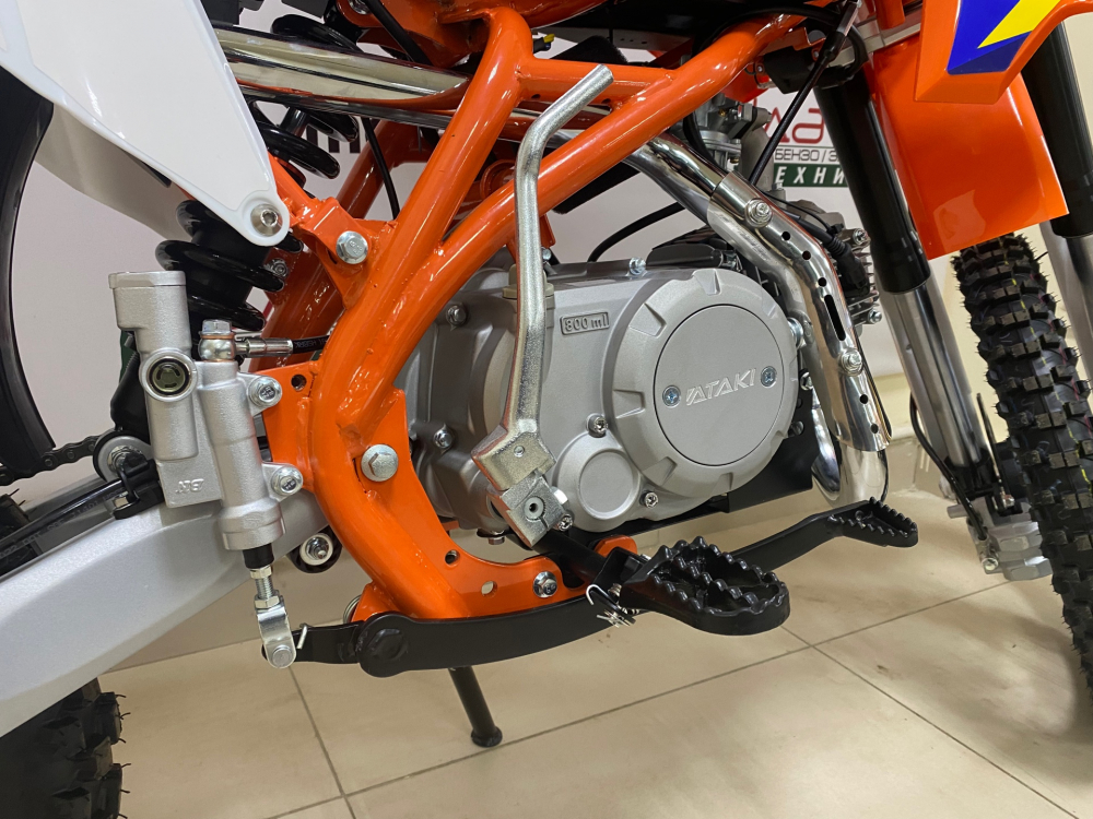 Питбайк ATAKI PRIME 125 (механ. сцепл., эл. стартер 2023 г.) МОТОУДАЧА. Магазин мототехники и садового инвентаря с доставкой по всей России