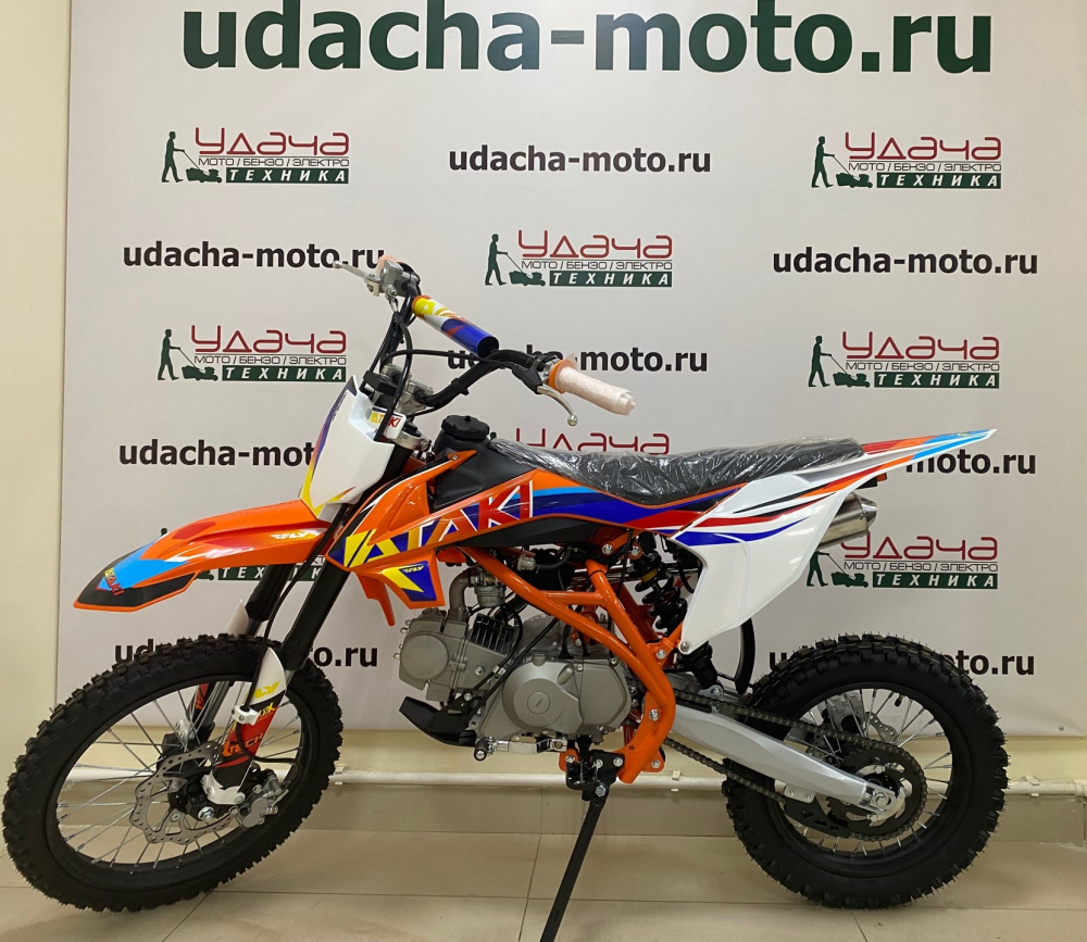 Питбайк ATAKI PRIME 125 (механ. сцепл., эл. стартер 2023 г.) МОТОУДАЧА. Магазин мототехники и садового инвентаря с доставкой по всей России