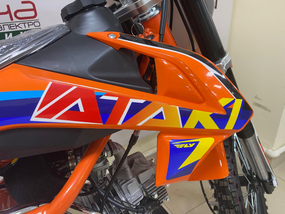 Питбайк ATAKI PRIME 125 (механ. сцепл., эл. стартер 2023 г.) МОТОУДАЧА. Магазин мототехники и садового инвентаря с доставкой по всей России