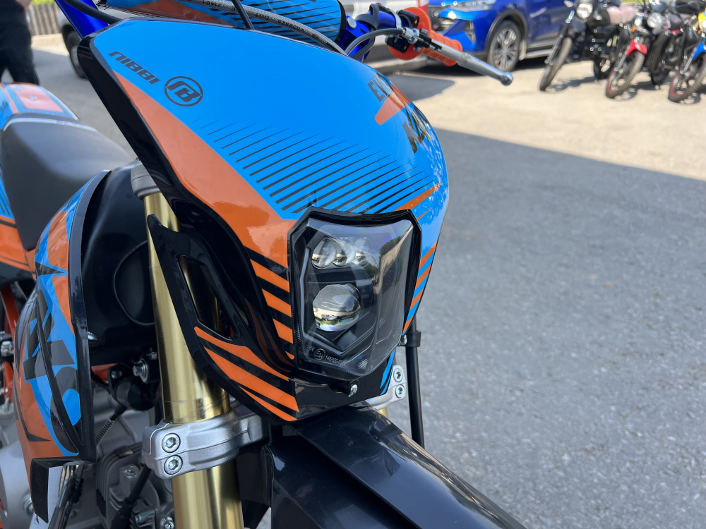 Питбайк KAYO EVOLUTION YX125EM 17/14 KRZ (механ. сцепл., эл. стартер) МОТОУДАЧА. Магазин мототехники и садового инвентаря  в Калуге