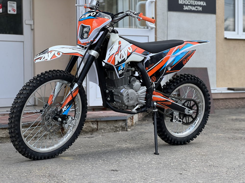 Мотоцикл кроссовый KAYO K1 250 MX 21/18 МОТОУДАЧА. Магазин мототехники и садового инвентаря в Калуге