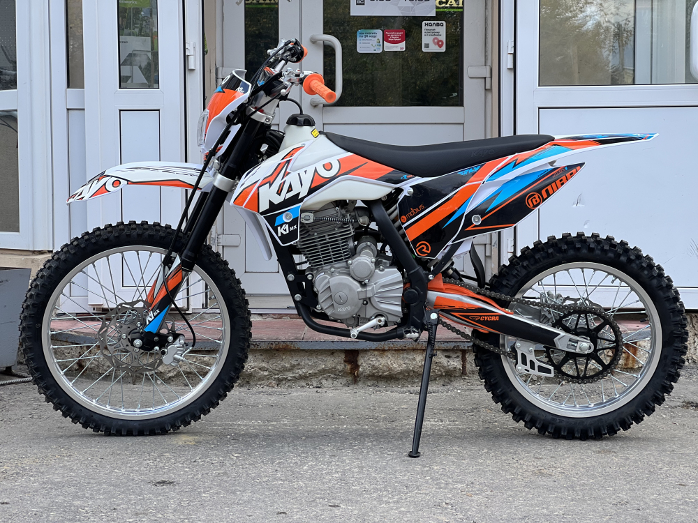 Мотоцикл кроссовый KAYO K1 250 MX 21/18 МОТОУДАЧА. Магазин мототехники и садового инвентаря в Калуге