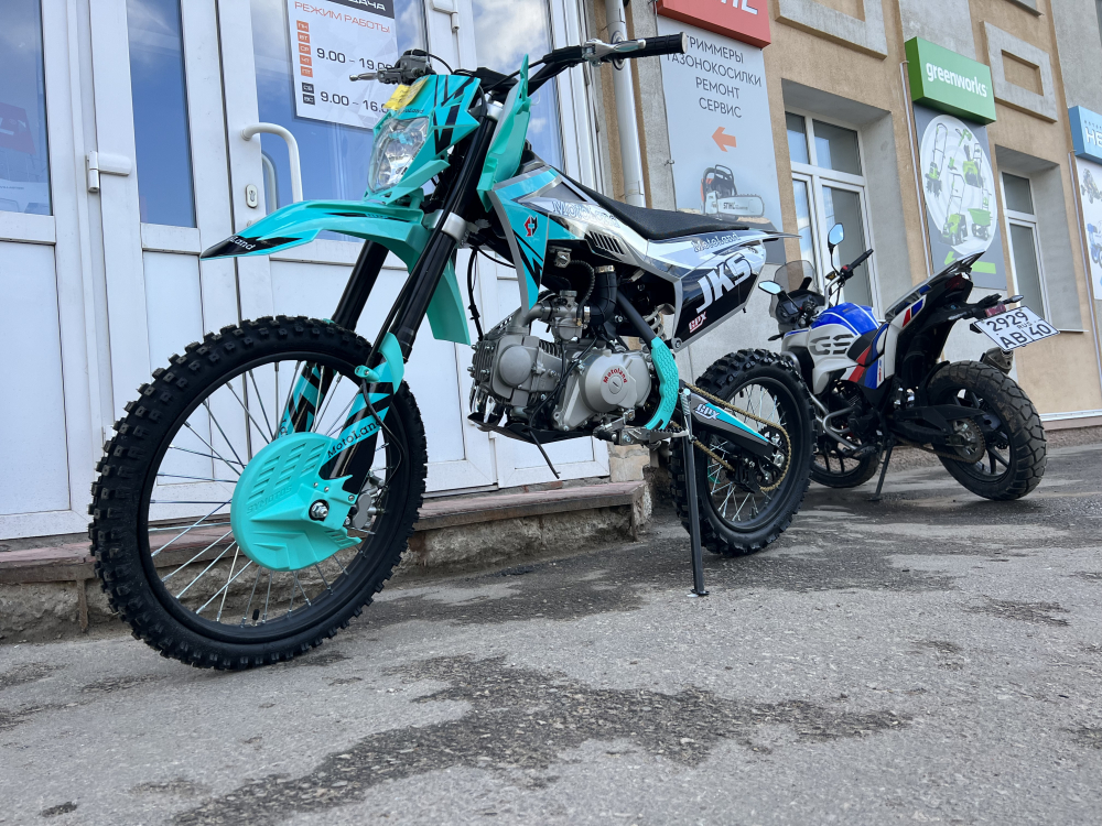 Питбайк  Motoland JKS125 E 19/16 Мотоудача. Магазин садового инвентаря и техники в Калуге