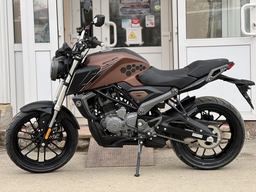 Мотоцикл Racer RC250XZR-X Caiman (коричневый) (Россия) МОТОУДАЧА. Магазин мототехники и садового инвентаря с доставкой по всей России