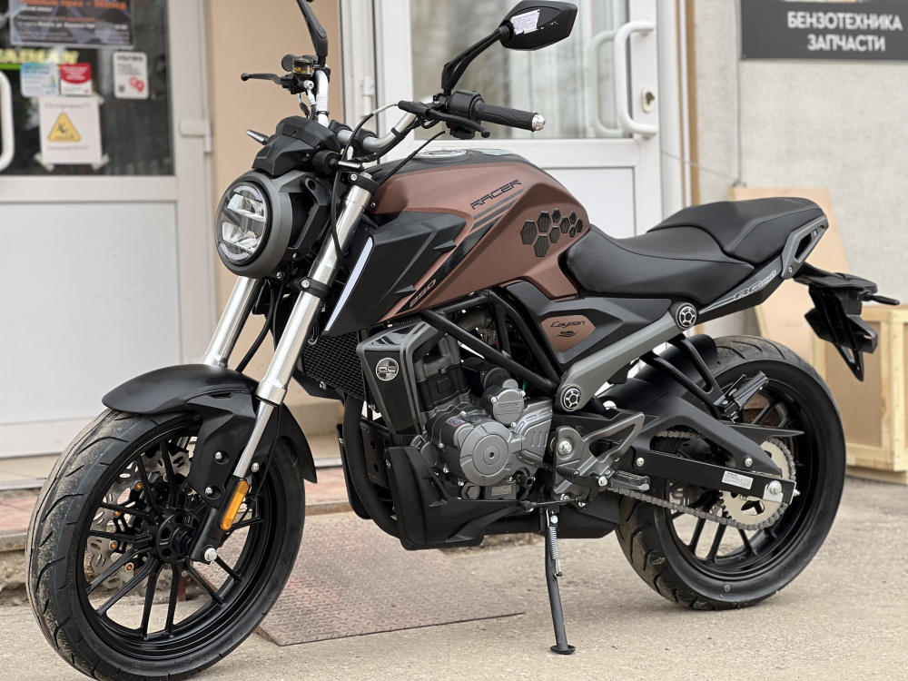 Мотоцикл Racer RC250XZR-X Caiman (коричневый) (Россия) МОТОУДАЧА. Магазин мототехники и садового инвентаря с доставкой по всей России