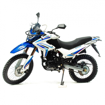 Мотоцикл Motoland XR250 ENDURO (172FMM-5/PR250) белый Удача. Магазин садового инвентаря и техники в Калуге