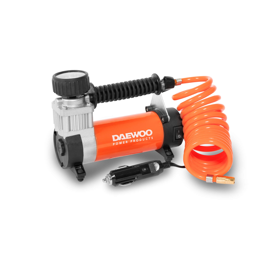 Компрессор автомобильный DW 55 PLUS DAEWOO МОТОУДАЧА. Магазин мототехники и садового инвентаря с доставкой по всей России