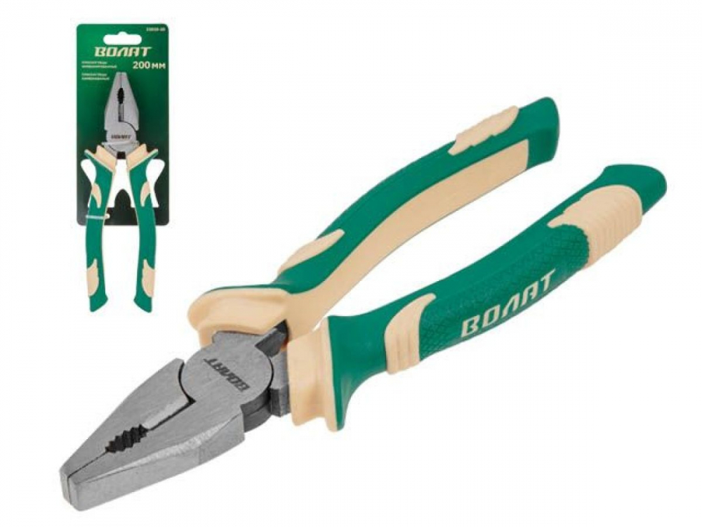 Плоскогубцы 200мм комбинированные ВОЛАТ МОТОУДАЧА. Магазин мототехники и садового инвентаря с доставкой по всей России