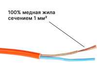 Удлинитель-шнур 20м (1 роз., 2,2кВт, б/з, ПВС 2х1) Юпитер Удача. Магазин садового инвентаря и техники в Калуге