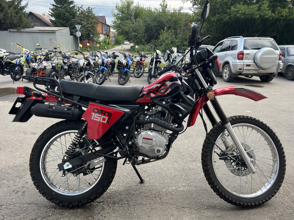 Мотоцикл Racer RC150-23X Enduro L150 (красный) (Россия) МОТОУДАЧА. Магазин мототехники и садового инвентаря в Калуге