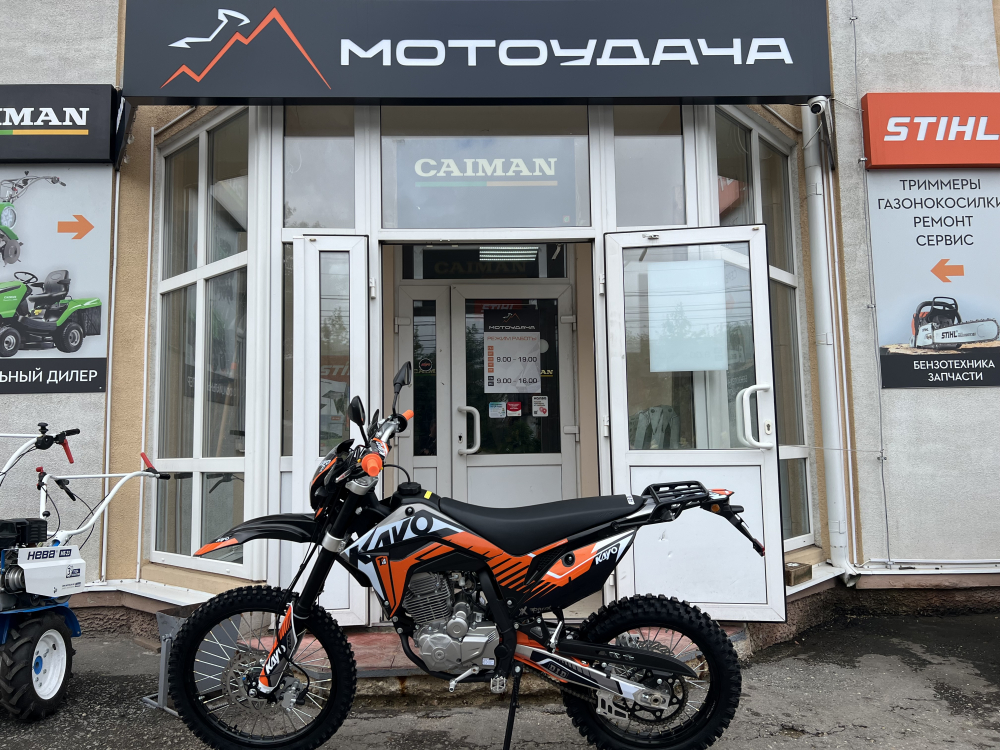 Мотоцикл кроссовый KAYO T4 300 ENDURO PR 21/18  ПТС МОТОУДАЧА. Магазин мототехники и садового инвентаря в Калуге